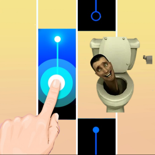 Skibidi Toilet Music Tile Game