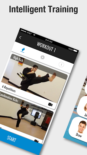 Karate Training Screen 3