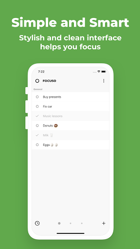 Focuso To-Do list and Pomodoro