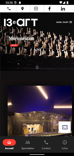 Android application 13eArt screenshort