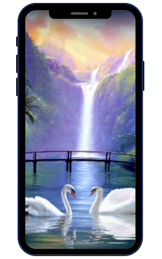 Android application Swan Wallpapers screenshort