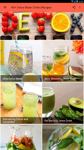 40+ Detox Water Recipes Screenshot 1 - AppWisp.com