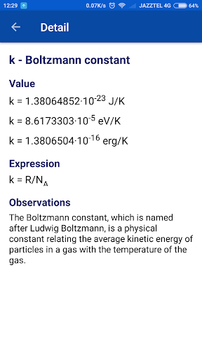 Constants Science Screen 2
