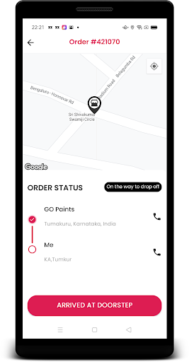 Go Paints Driver Screen 3