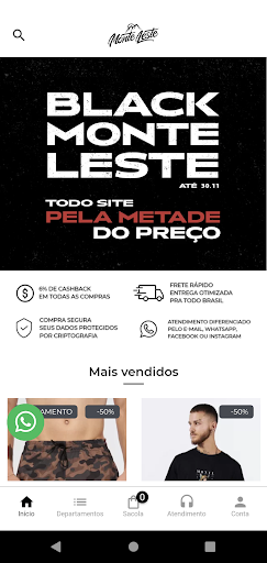 Android application Monte Leste screenshort