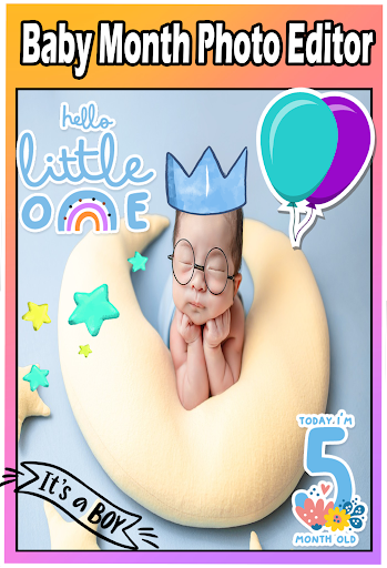 Baby Month Photo Editor Screen 2