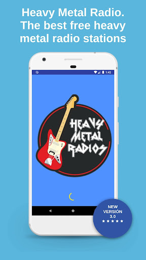 Android application Heavy Metal Radio Stations. screenshort