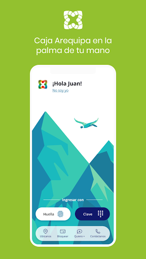Android application Caja Arequipa Móvil screenshort
