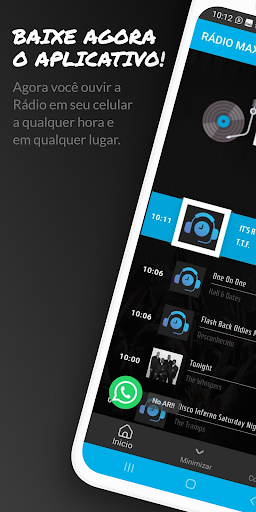 Android application Rádio Max Flash screenshort