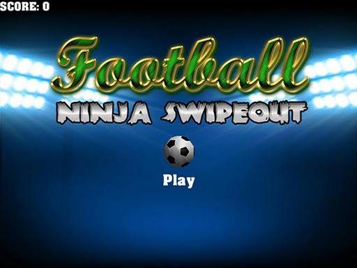 Football Ninja Swipe Out Games