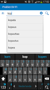 Swedish - Finnish dictionary 3.5.4 APK screenshots 1