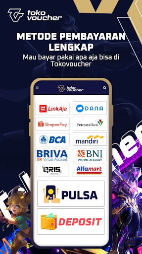 Tokovoucher - Topup Game Murah Screen 2
