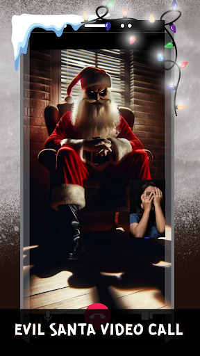 evil santa claus video call Screen 3