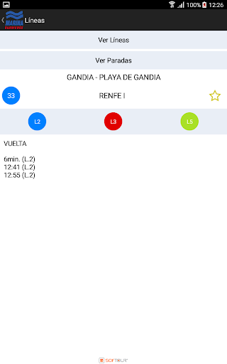 Bus Gandía La Marina Screen 3