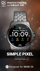 Simple Pixel Watch Face Unknown