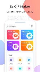 Ez GIF Maker: Convertor&Editor Capture d'écran