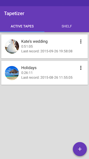 Android application Tapetizer screenshort