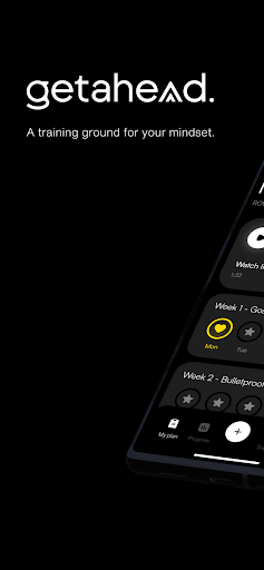 Android application Getahead: Mental Fitness Plans screenshort