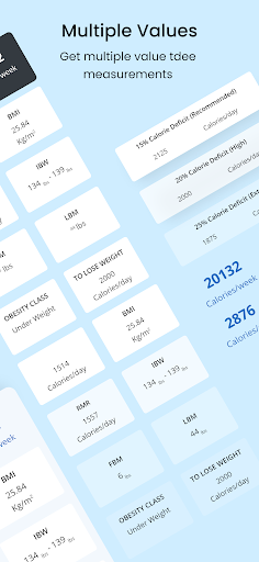 TDEE Calculator: Daily Calorie Screenshot