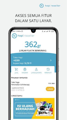 Hepi Reseller Screen 2