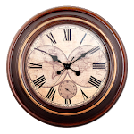 Vintage Analog Clock Widget Apk