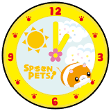 Spoon Pets -Clock- Free icon