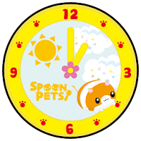 Spoon Pets -Clock- Free