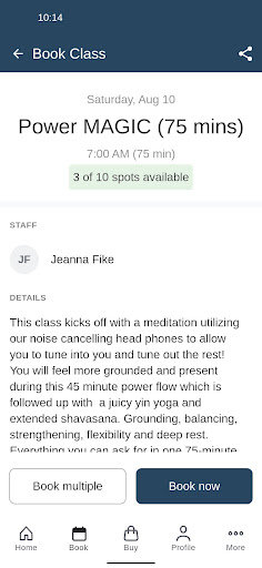 Breathe & Bend Hot Yoga Screen 3