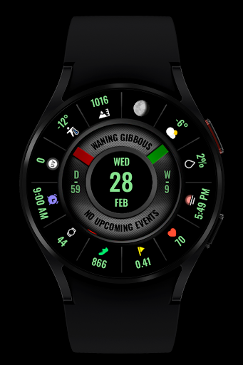 WR 015 Analog Watch Face screenshot 14