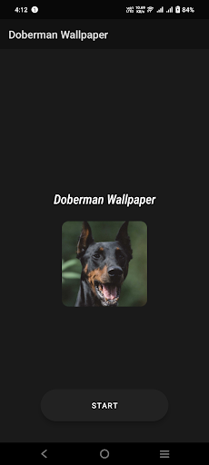 Doberman Wallpaper Screen 2