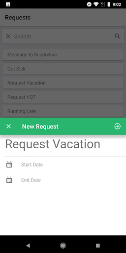 Intradiem Mobile 2.0 Screen 2