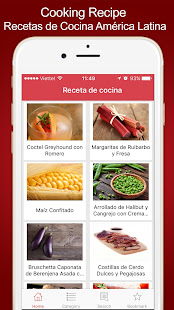 Cooking Recipe - Recetas de Cocina Amu00e9rica Latina 1.0.8 APK screenshots 1