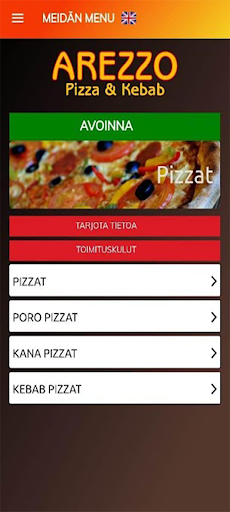 Arezzo Pizza and Kebab Screen 2
