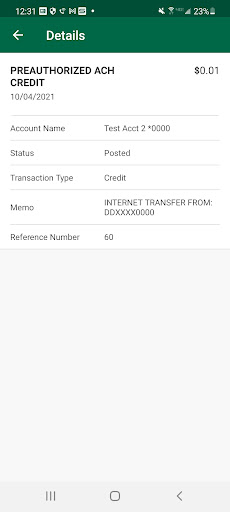 FCB Treasury Management Screen 3