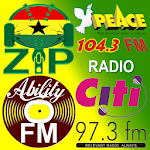 Cover Image of ダウンロード Peace FM, Ghana Radio Stations  APK