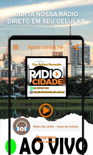 Rádio Cidade FM Screen 3