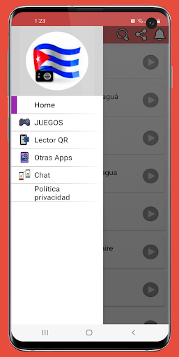 Android application Emisora de radio de cuba screenshort
