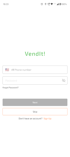 VendIt! Screenshot
