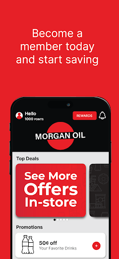 Android application Morgan Oil screenshort