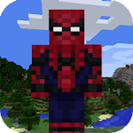 Cover Image of ダウンロード Minecraft Spider Man Mod PE  APK