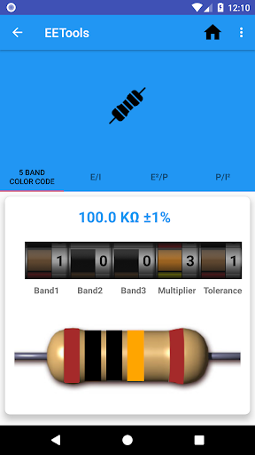 Android application EETools screenshort