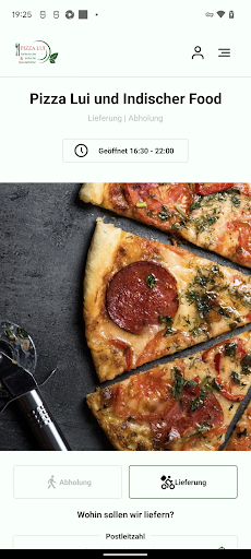 Android application Pizza Lui und Indischer Food screenshort