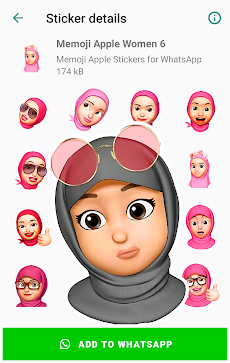 Memoji Islamic Muslim Stickersのおすすめ画像5