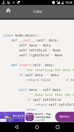 Algorithms in Python