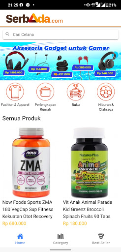 Android application Serbada.com - Situs Belanja Le screenshort
