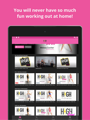 HIGH Fitness LIVE  OnDemand