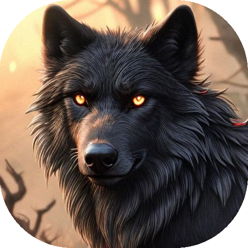 Black Wolf Live Wallpaper logo