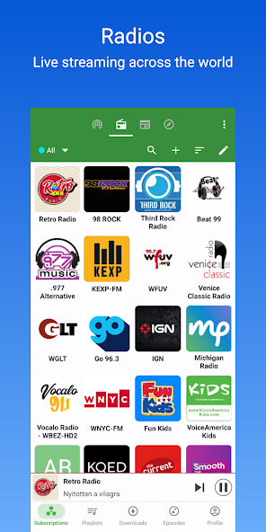 Podcast Republic - Podcast and Radio App 24.4.8 APK + Mod (Unlimited money) untuk android