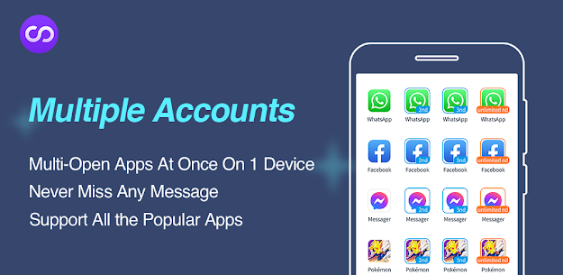 Multiple Accounts v3.7.6 APK (VIP Unlocked/Premium) Free For Android 6