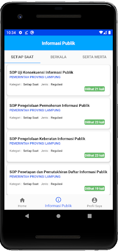 PPID Lampung Screen 2